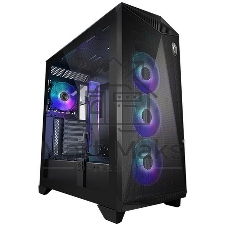 Компьютерный корпус MSI MPG GUNGNIR 300R AIRFLOW Midi Tower, EATX, 2xUSB 3.2 Gen 1, 1xUSB 3.2 Gen2 Type-C,4x120мм PWM ARGb Fan, ARGb+PWM Control Board, Tempered Glass Window