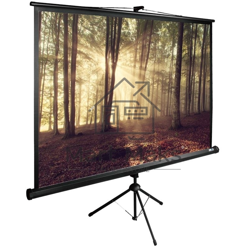 Экран Cactus 135x180см TriExpert CS-PSTE-180х135-BK 4:3 напольный рулонный