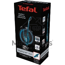 Вертикальный пылесос Tefal TY6751WO 750Вт голубой/черный