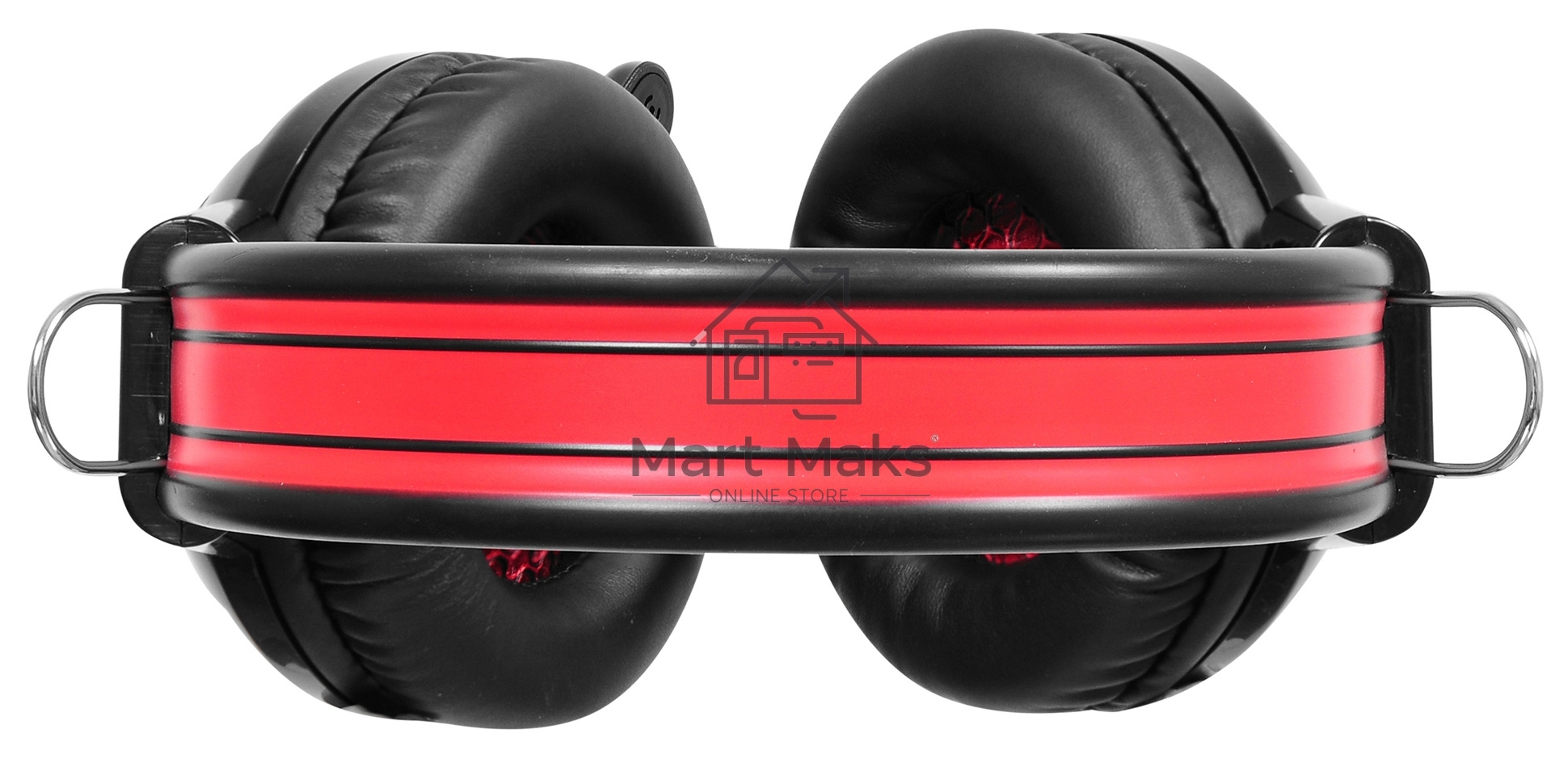Наушники Oklick HS-G300 черный/красный 2.5м мониторы оголовье (AH-V1)