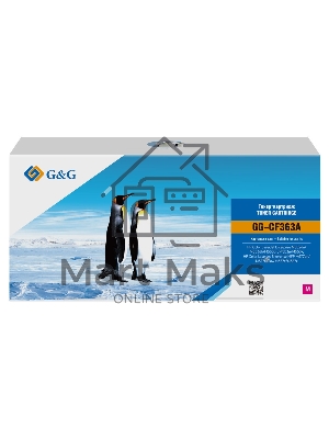 Картридж лазерный G&G GG-CF363A пурпурный (5000стр.) для HP CLJ M552dn/M553dn/M553N/M553x