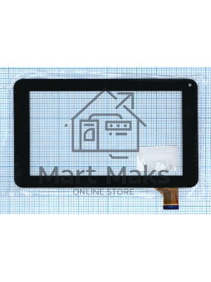 Сенсорное стекло (тачскрин) для Digma iDj7n (30 pin), черное