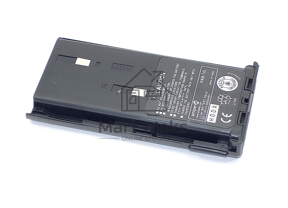 Аккумулятор Amperin для Kenwood TK-260 TK-360 TK-2100 (KNB-15) Li-ion 2000mAh 7.4V