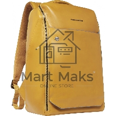 Рюкзак мужской Piquadro Blue Square CA6591B2/G, кожа, шафрановый
