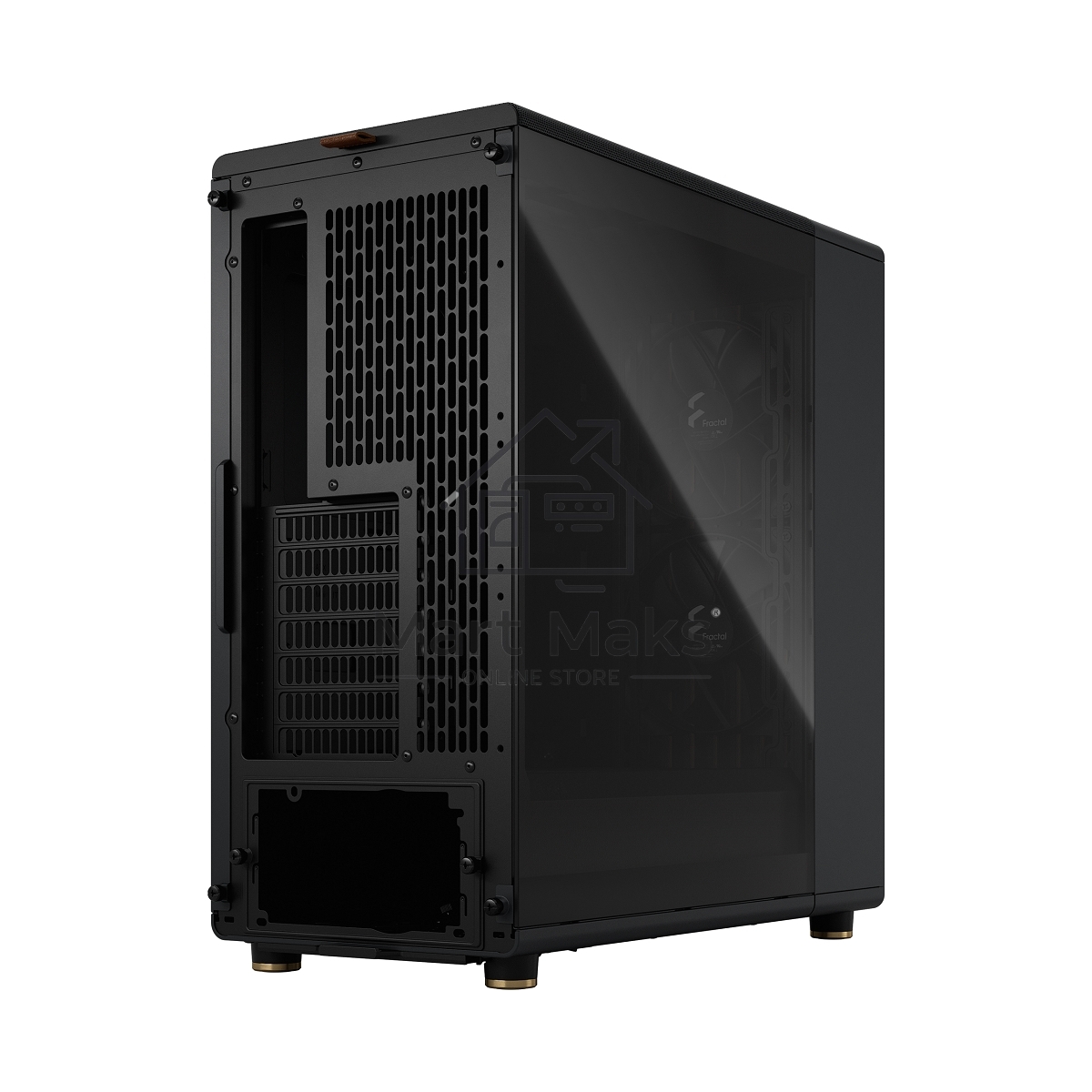 Компьютерный корпус Fractal Design North Charcoal Black TG Dark