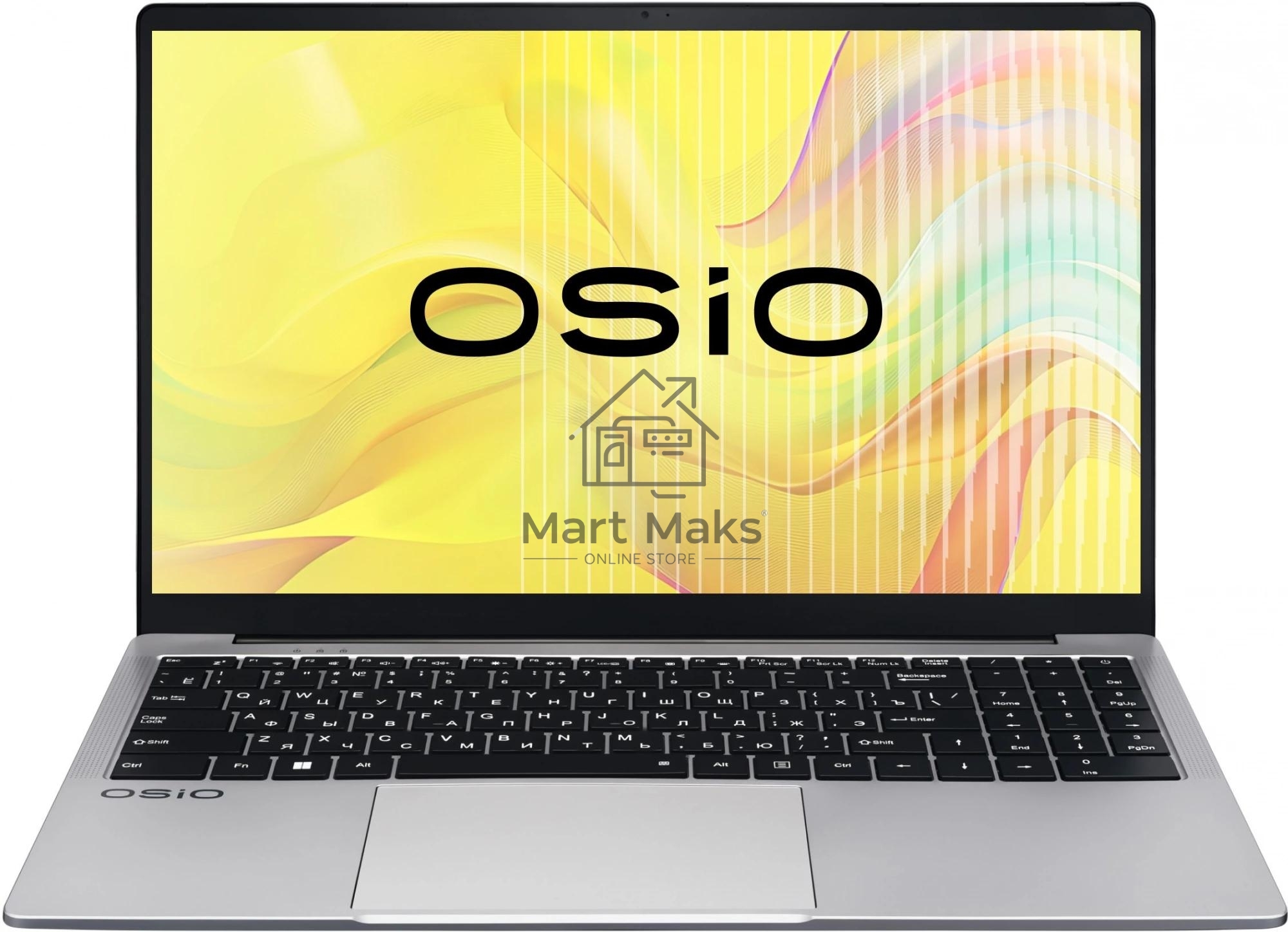 Ноутбук Osio FocusLine F160a-010 серый Ryzen 7 5700U 16Gb SSD1Tb 16.1