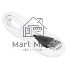 Кабель PERFEO USB2.0 A вилка - Micro USB вилка, белый, 2 м., бокс (U4011)