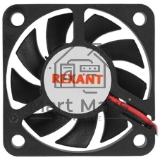 Вентилятор для корпуса Rexant RX 5010MS 12VDC черный, 50 мм, 4300 об/мин, 24 дБ, 2 pin