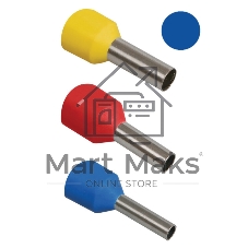 Наконечник-гильза изол. Е2508 (уп. 100 шт) IEK UGN10-D25-04-08