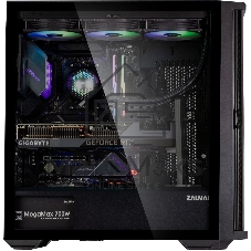 Компьютерный корпус ZALMAN Z10, ATX, черный, WINDOW, 2x3.5