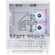 Компьютерный корпус Thermaltake View 170 TG ARGB белый без БП mATX 4x120мм 2x140мм 1x200мм 2xUSB 3.0 audio bott PSU