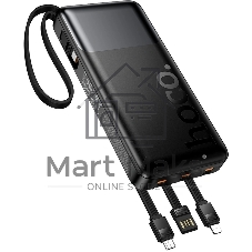Мобильный аккумулятор Hoco J156 Founder 10000mAh QC3.0/PD3.0 22.5W 3A черный (62277)