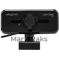 Веб-камера Creative Live! Cam Sync V3 2560x1440, 30 кадр/с, USB, микрофон, шторка приватности, автофокус, крепление на мониторе