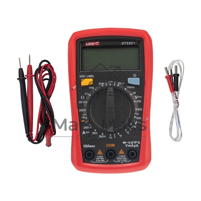 Портативный мультиметр UNI-T UT33C+