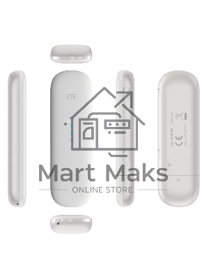 Модем 2G/3G/4G ZTE MF79RU USB Wi-Fi Firewall внешний белый