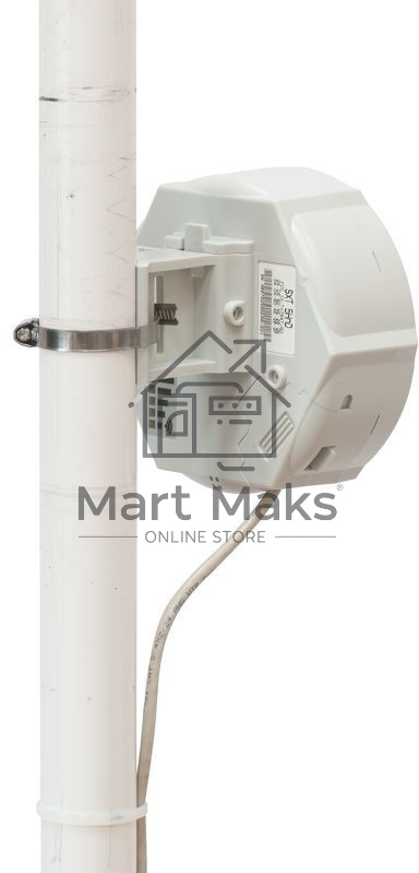 Наружная точка доступа MikroTik RBSXTG-5HPacD-SA RouterBOARD SXTG with Dual Chain 802.11ac, 13dBi 90 deg 5GHz antenna, 720MHz CPU, 128MB RAM, Gigabit Ethernet, USB, POE, PSU, pole mount, RouterOS L4
