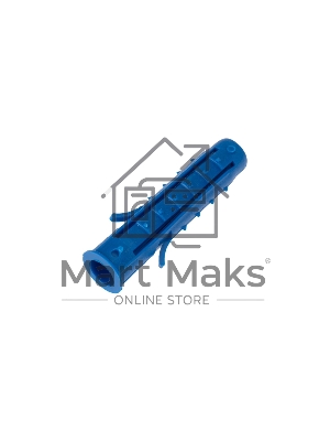 Дюбель распорный KRANZ 10х50, синий, пакет (50 шт./уп.)