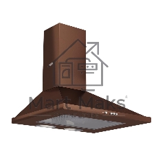 Вытяжка каминная Elikor Оптима 60П-400-К3Л медный, 59 см, 400 куб. м/ч, 55 дБ