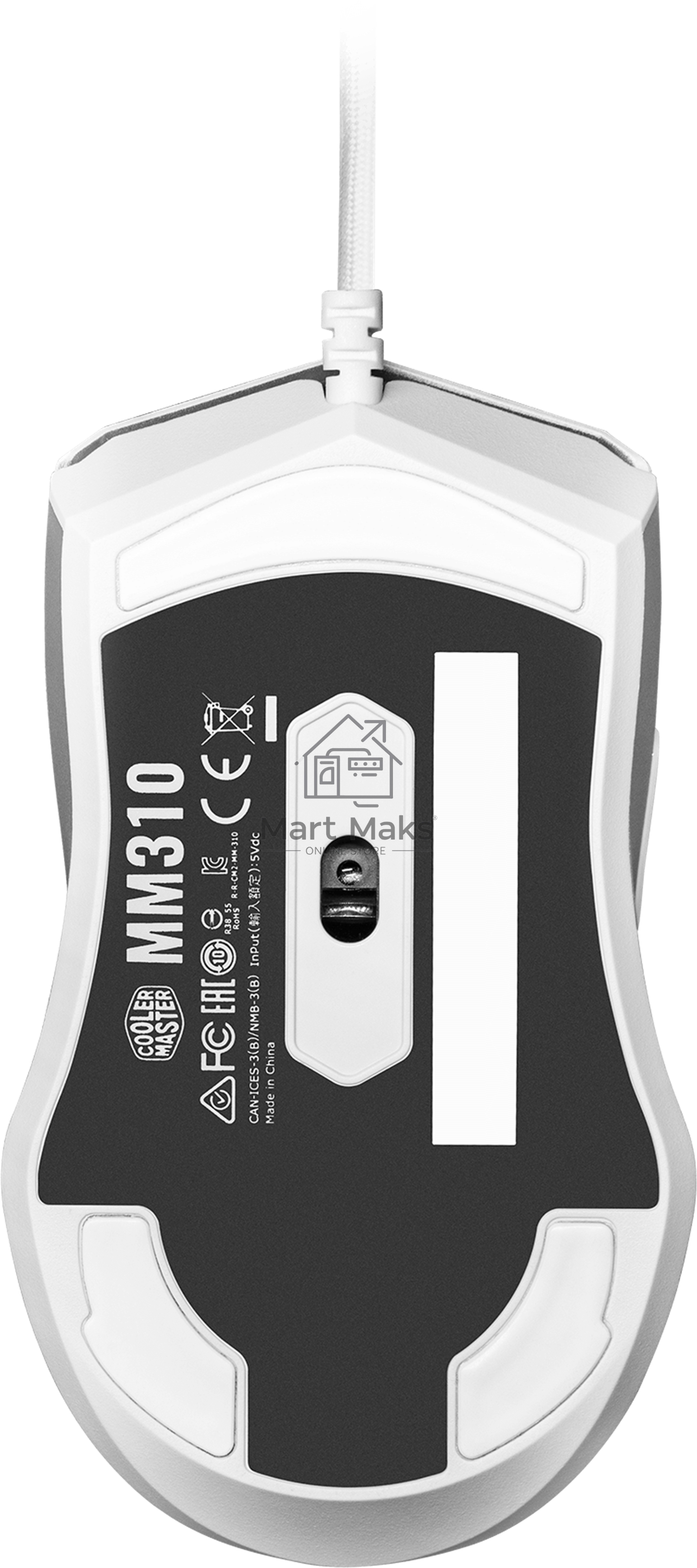 Мышь Cooler Master Mouse MM310/Wired/White Matte