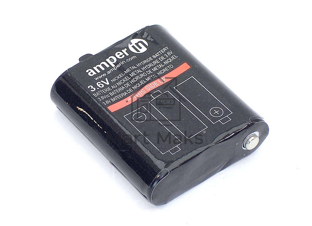 Аккумулятор Amperin для Motorola TLKR 92H2O, TALKABOUT T82 (PMNN4477A) Ni-MH 1500 мАч, 3.6V