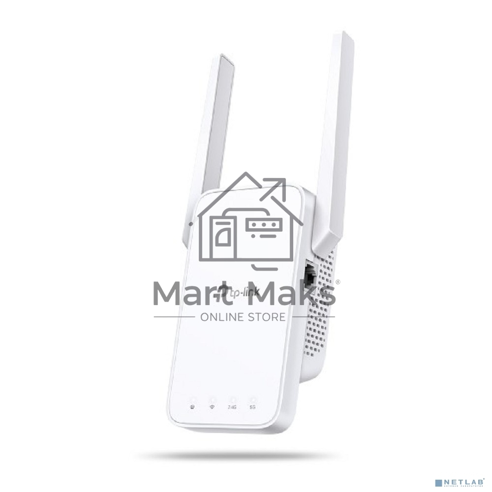 Усилитель TP-Link Wi-Fi сигнала AC1200 OneMesh Wi-Fi Range Extender/Signal Amplifier, dual-band Wi-Fi, two external antennas, 1 10/100Mbps port, 1 WPS button, supports RE/AP mode, Smart signal indicator, easy setup/management via Tether APP/Web UI.