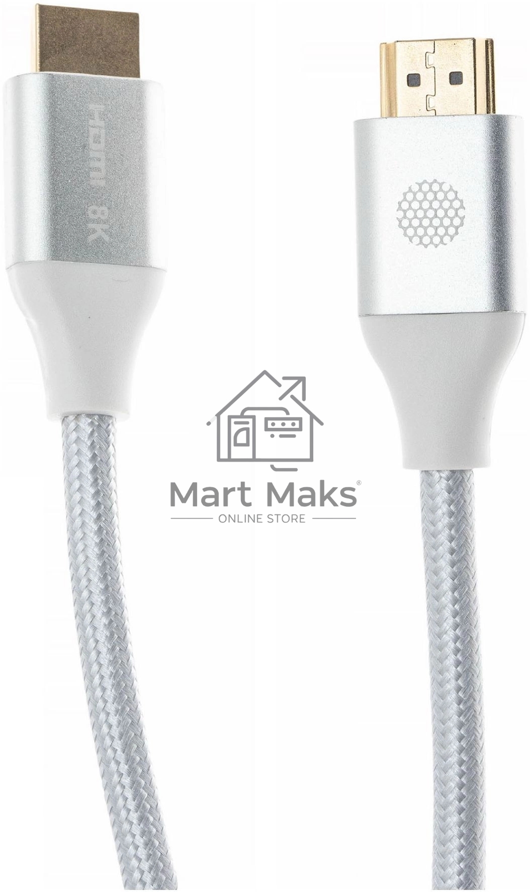 Кабель аудио-видео Cactus CS-HDMI.2.1-1.8 HDMI (m)/HDMI (m) 1.8м. Позолоченные контакты серебристый