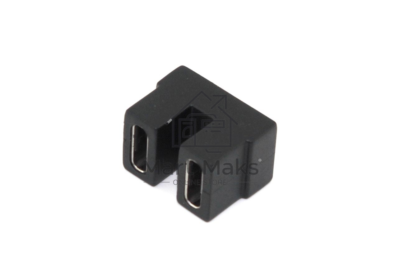 Переходник USB 4 Type C мама-мама разворот