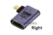 Переходник micro HDMI на HDMI вправо