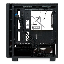 Компьютерный корпус HSPD M310, Mesh Mini-tower, черный, TG, 0.4 SPCC, 3x120мм ARGb mATX, mITX 180/280/160мм 1x2.5