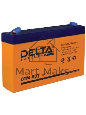 Батарея Delta DTM 607 (6V, 7Ah)