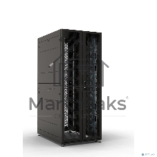Шкаф серверный ЦМО ШТК-СП-42.8.12-48АА-9005 42U 800x1200 мм пер. дв. перфор. задн. дв. перфор. 2-хст. 2 бок. пан. 1350 кг черный