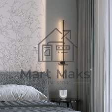 Светильник настенный светодиодный MRL LED 1121 / Cane LED черный