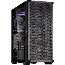 Компьютерный корпус ZALMAN Z10, ATX, черный, WINDOW, 2x3.5