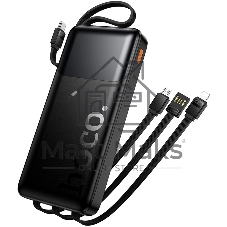 Мобильный аккумулятор Hoco J156 Founder 10000mAh QC3.0/PD3.0 22.5W 3A черный (62277)