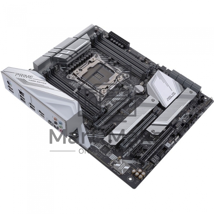 Материнская плата ASUS PRIME X299-A II, LGA 2066, Intel X299, 8xDDR4, 8xSATA, 3xM.2, 1xPCIe 3.0 x8, 2xPCIe 3.0 x16, 2xPCIe x1, 1x 1Gb LAN, 1xUSB 3.2 Gen 2, 2xUSB 3.2 Gen 1, 2xUSB 2.0, 5x3.5 мм, 7.1, ATX