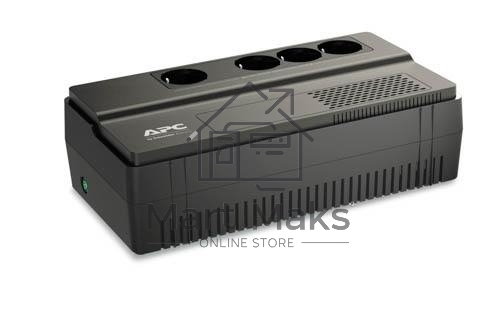 Источник бесперебойного питания APC Back-UPS BV1000I-GR 600Вт 1000ВА черный