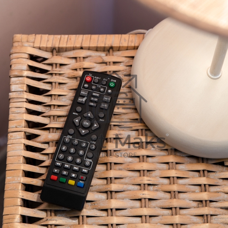 Пульт универсальный Rexant для DVB-T2 с функцией управления телевизором (RX-DVB-014)