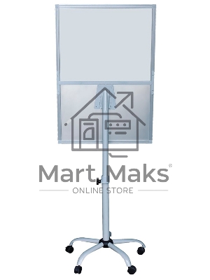 Флипчарт Silwerhof 70x100см на роликах белый