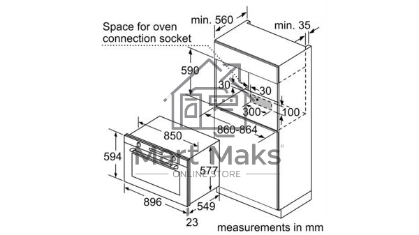Встраиваемый газовый духовой шкаф Siemens VB011CBR0M IQ100 90*60см, 92л