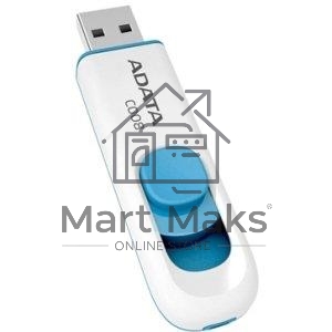 Флешка USB R/W ADATA R/W 32Gb C008 AC008-32G-RWE USB2.0 синий