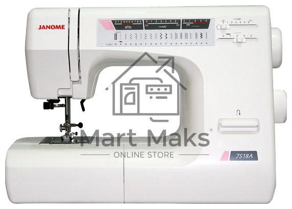 Швейная машина Janome 7518A белый