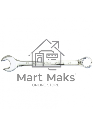 Ключ Matrix комбинированный, 25 мм CrV, полированный хром