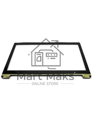 Сенсорное стекло (тачскрин) для Asus TP550LA-1A, черное с рамкой