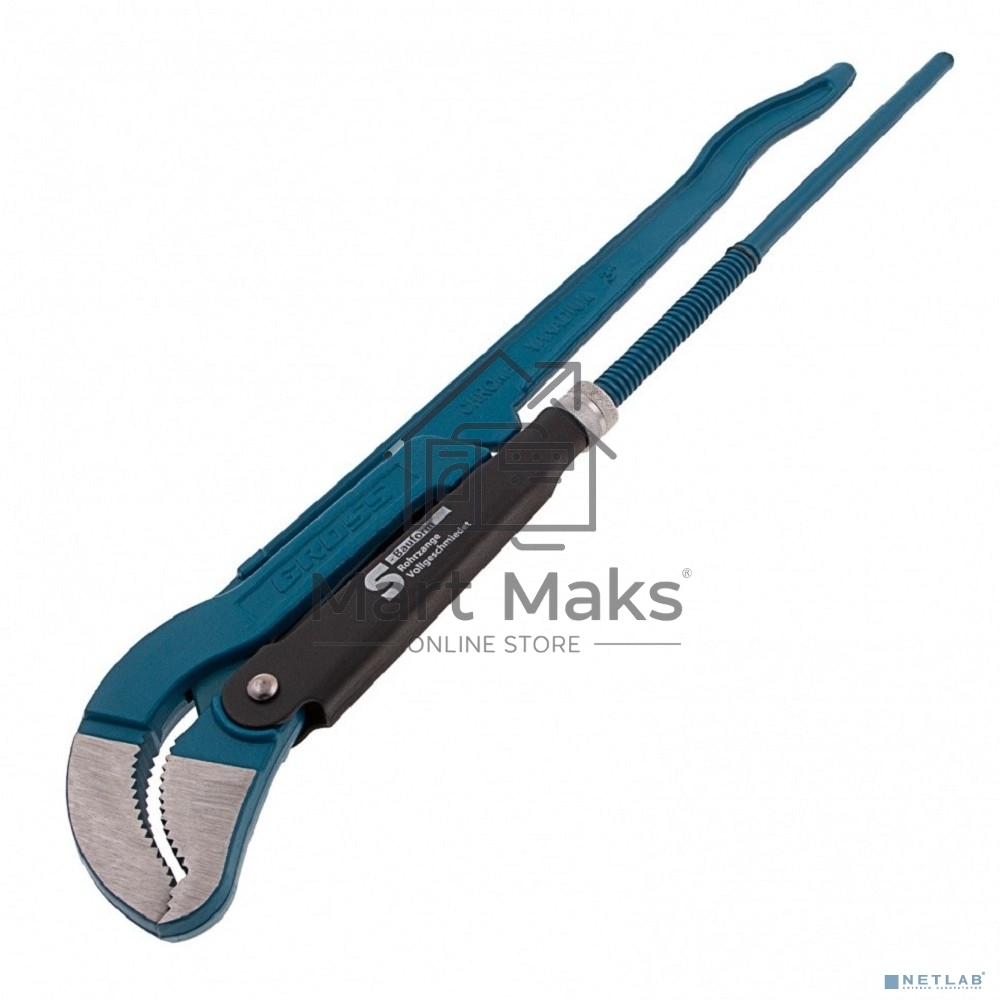 Ключ GROSS 15616 трубный рычажный №4 3'' цельнокованый crv тип - ''s''