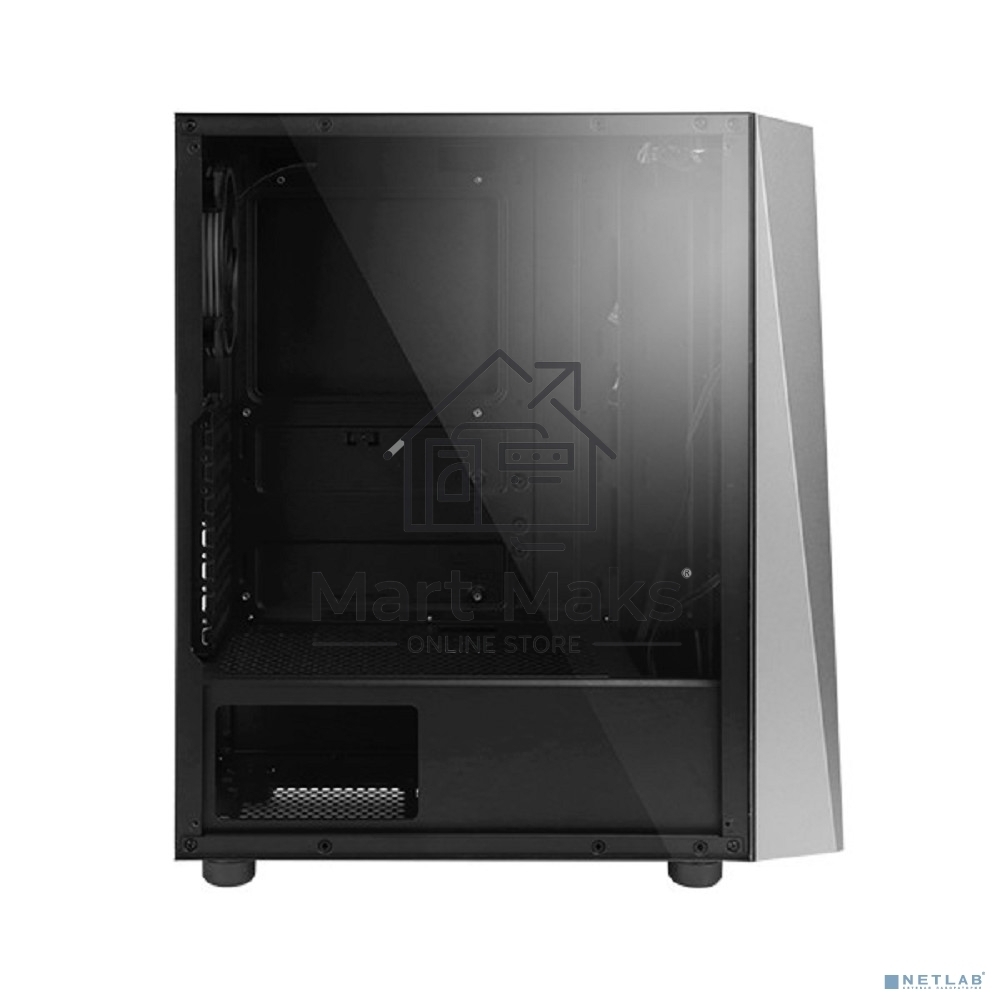Компьютерный корпус ZALMAN S4 Plus, ATX, BLACK, WINDOW, 1x5.25