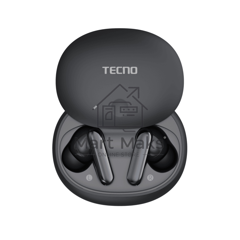 Наушники беспроводные TECNO True 1 TU01 Air Elegant черный