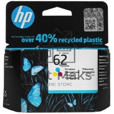 Картридж струйный HP 62 C2P06AE многоцветный (165стр.) для HP OJ 200