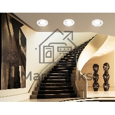 Светильник Ambrella light TN1141 WH белый IP44 GU5.3 D95*38
