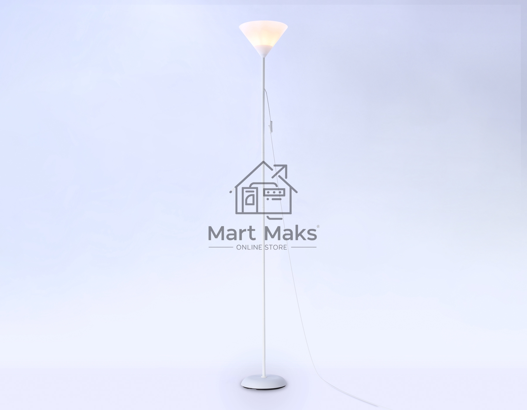 Светильник Ambrella light TR97612 WH белый E27 max 40W D245*1760