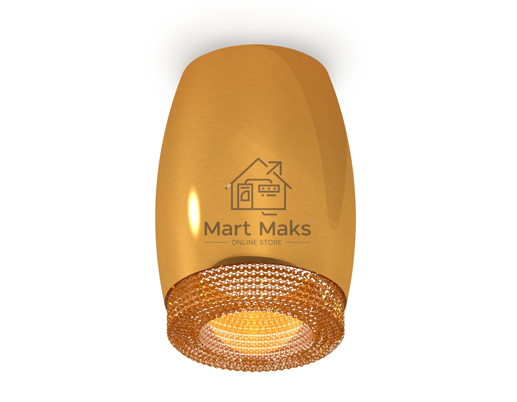 Светильник Ambrella Light XS1125011 PYG/CF золото желтое полированное/кофе MR16 GU5.3 (C1125, N7195)